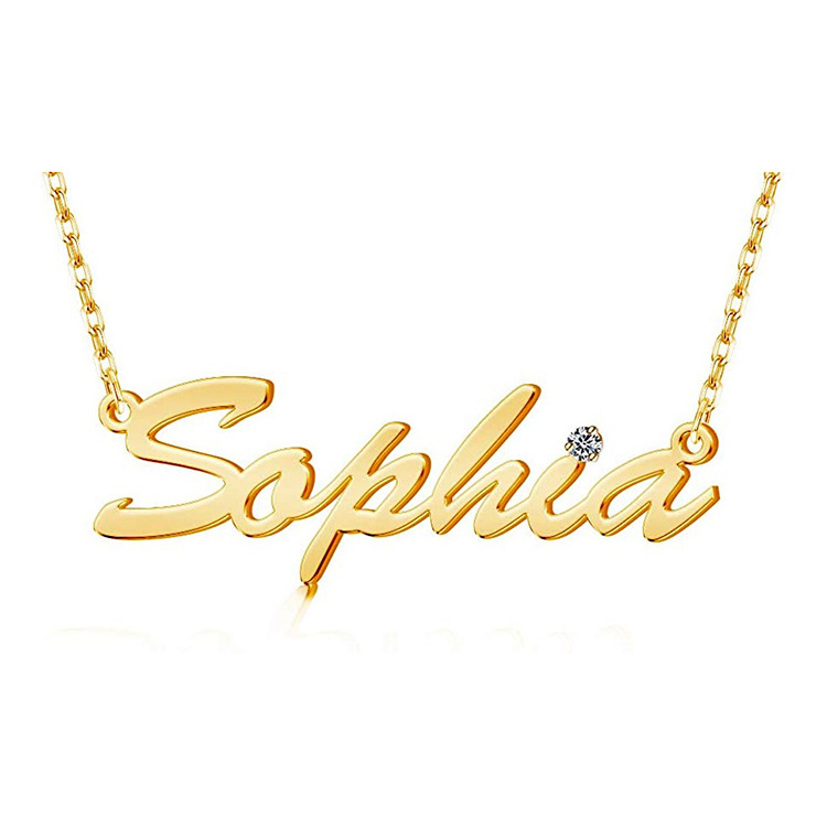 Personalized name pendant