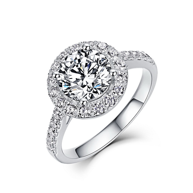 HALO ENGAGEMENT RING - CALLA