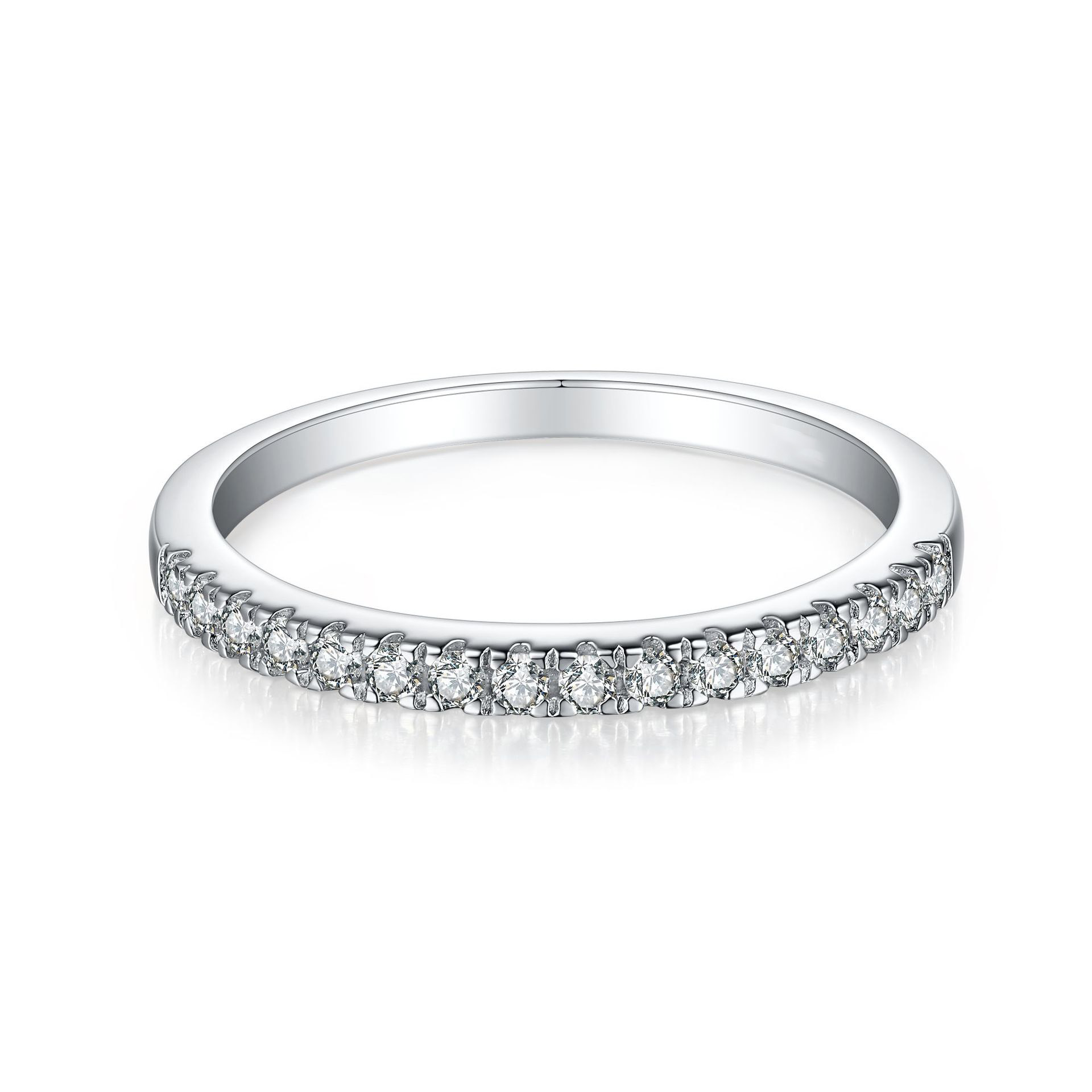 THIN DIAMOND WEDDING BAND - VEEP BAND