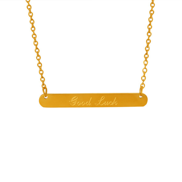 Diamond First Letter Pendant